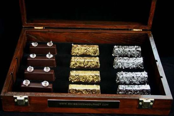 Gold and Diamond Chocolates