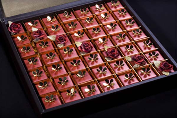 Swarovski-studded Chocolates