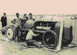 235,22 кмч - 25.09.1924 г. - Малкълм Кампбел - Sunbeam Blue Bird 350hp