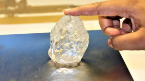 Debswana recovered diamond
